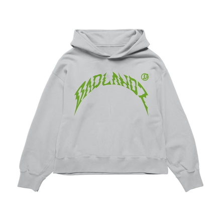 Badlandz Heather Grey/Kelly Green Pullover